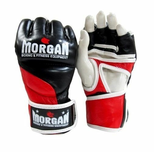 Morgan V2 Platinum Leather MMA Gloves