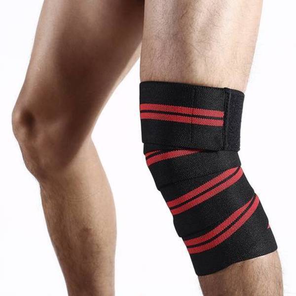 MORGAN ELASTIC KNEE WRAPS - (PAIR)