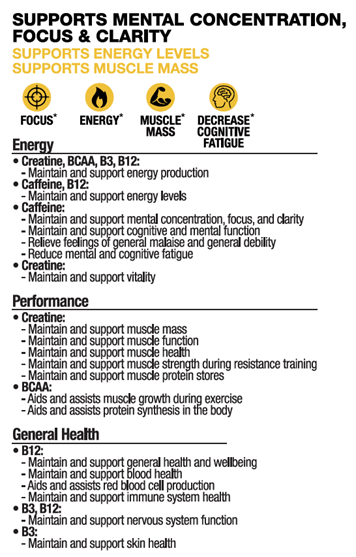 BSC K-OS Pre-Workout 300g