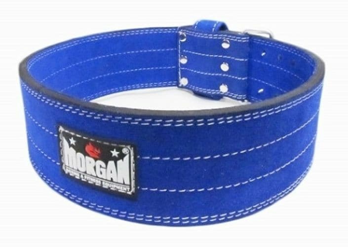 Morgan Quick Release Suede Leather Powerlifting Weight Belt