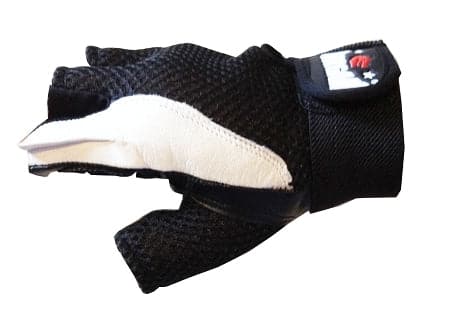 MORGAN LEATHER & MESH WEIGHT LIFTING GLOVES