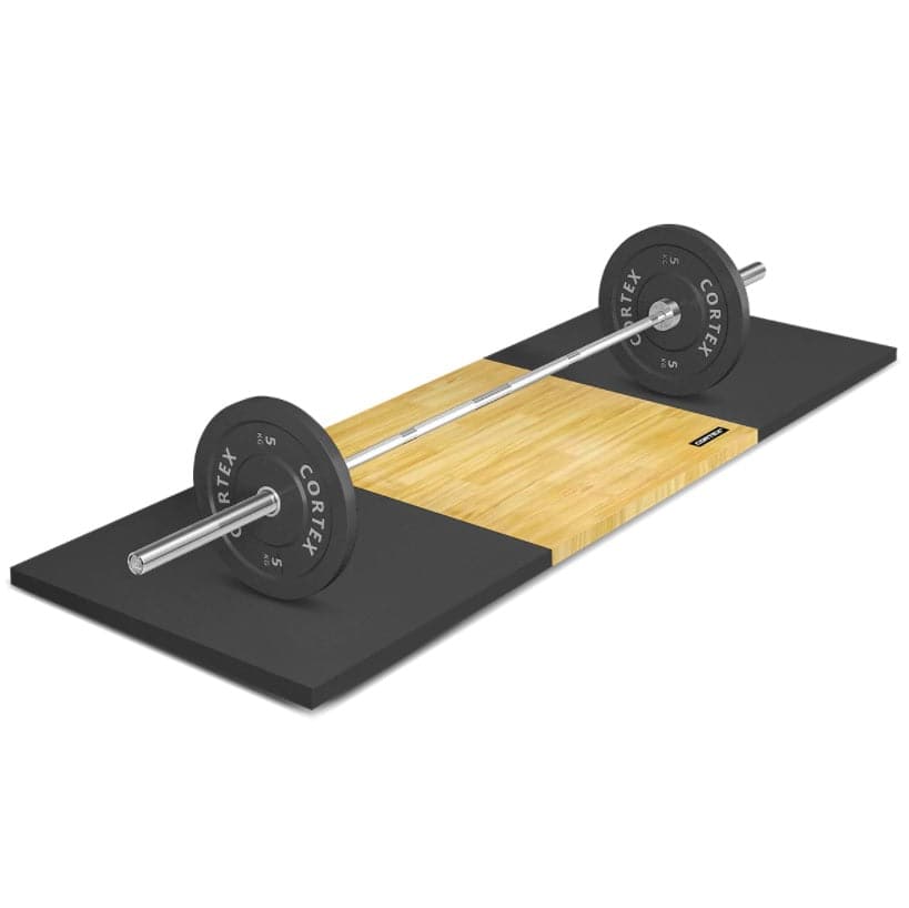 WEIGHTLIFTING PLATFORM WITH DUAL DENSITY MATS SET, 3M X 1M 50MM