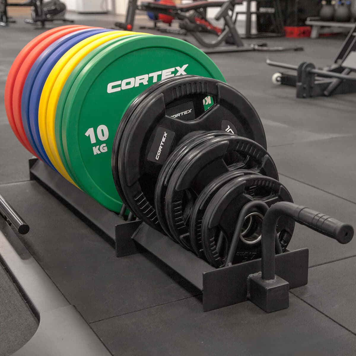 BUMPER PLATE TOASTER RACK STORAGE HOLDER