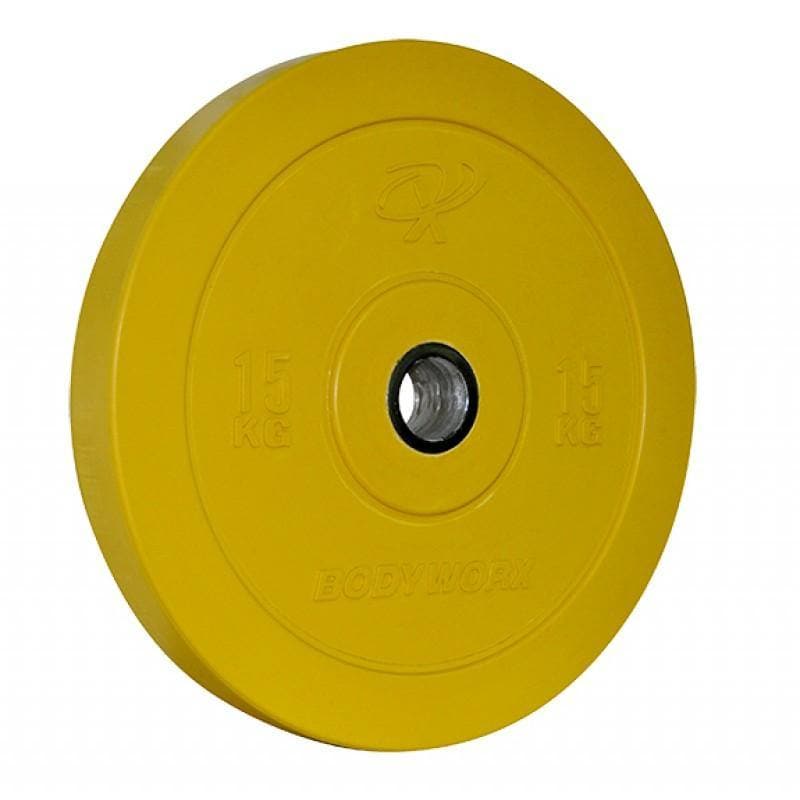 Bodyworx Premium Quality Colour Olympic Bumper Plates - Musclemania Fitness MegaStore