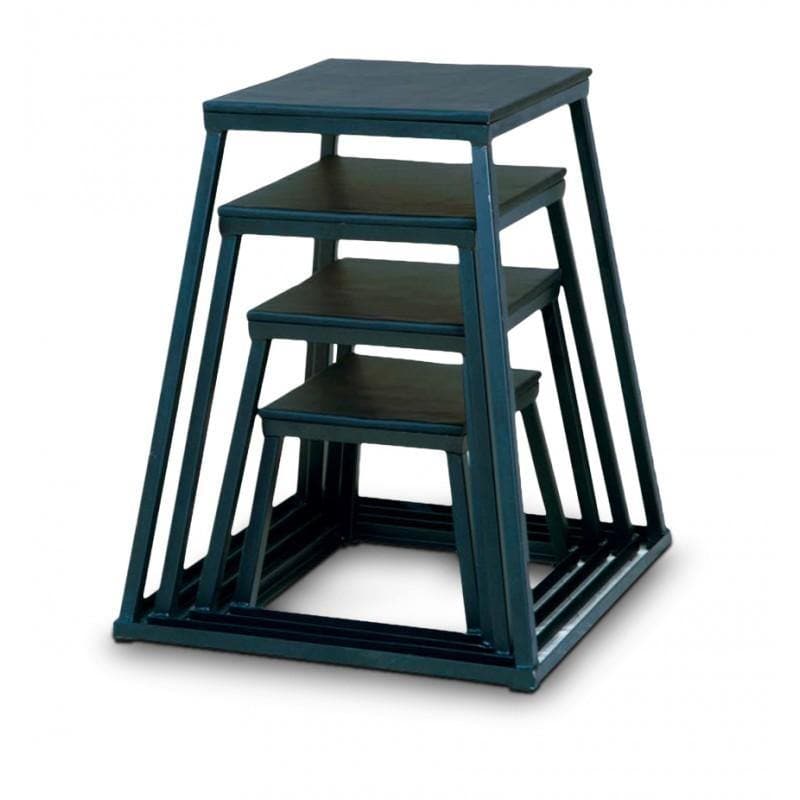 BODYWORX 18inch (45cm) COMPETITIVE STEEL PLYO BOX, commercial-grade - Musclemania Fitness MegaStore