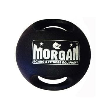 MORGAN DOUBLE HANDLED MEDICINE BALL SET OF 2 (5kg + 10kg) - Musclemania Fitness MegaStore
