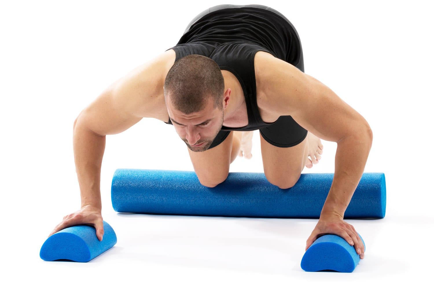 Foam Roller β Short Half Round (30cm (L) x 7.5cm (D), Balance Pad