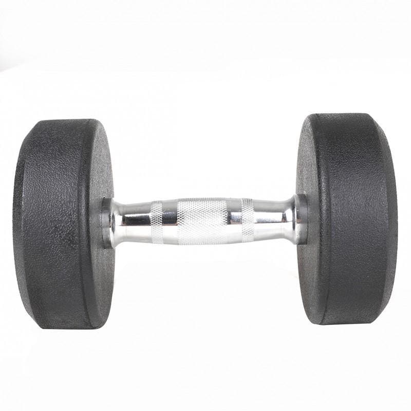 GOLD'S GYM PREMIUM RUBBER DUMBBELLS, Sold in Pairs - Musclemania Fitness MegaStore