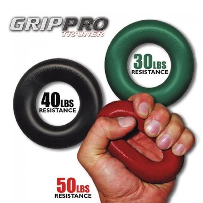 Hand Therapy - Grip Trainer - Red - 50lb (22.68kgs) - most difficult resistance