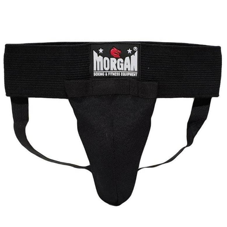 groin guard color black