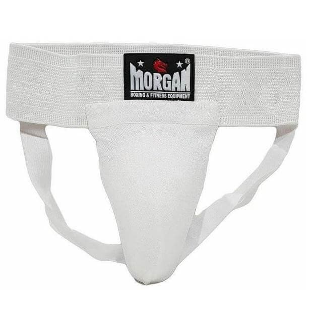 groin guard color white