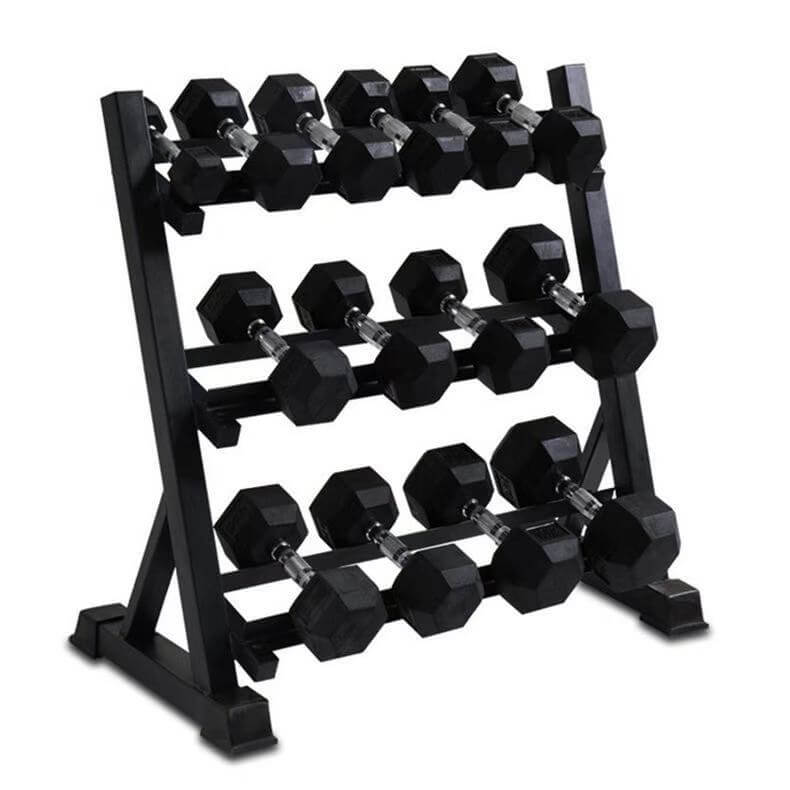 Edgefit 3-Tier Horizontal Dumbbell Rack