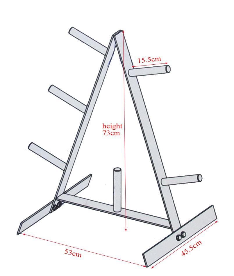 Weight Plates Storage Rack Tree - Standard - Musclemania Fitness MegaStore