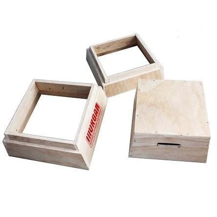 MORGAN 3 IN 1 TRAPEZIA WOODEN PLYO BOX - Musclemania Fitness MegaStore