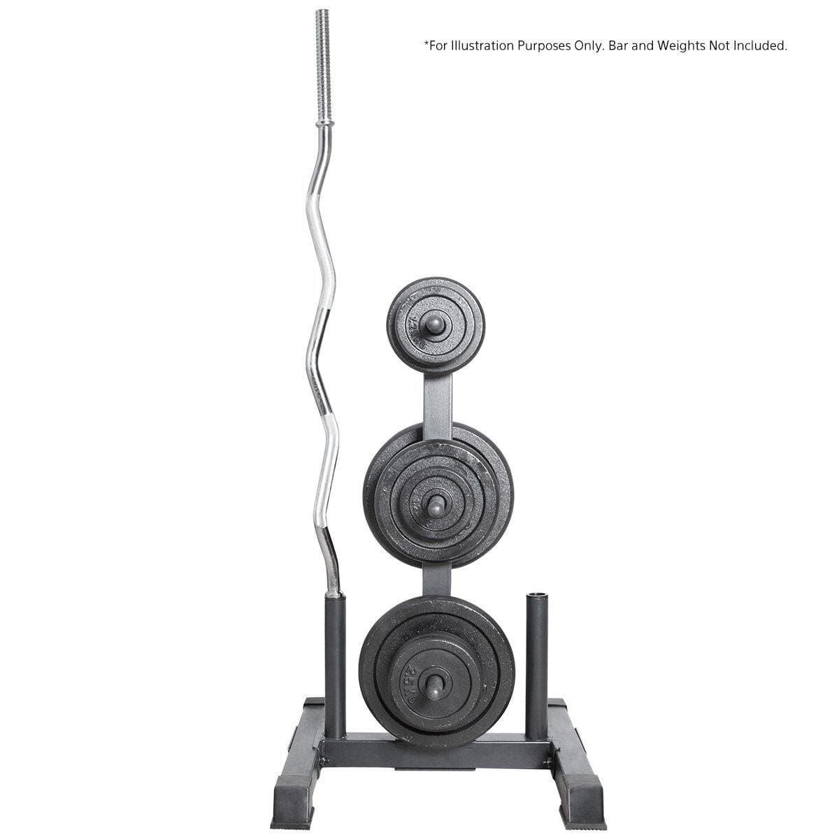 STANDARD WEIGHT TREE with 2 bar holders - Musclemania Fitness MegaStore