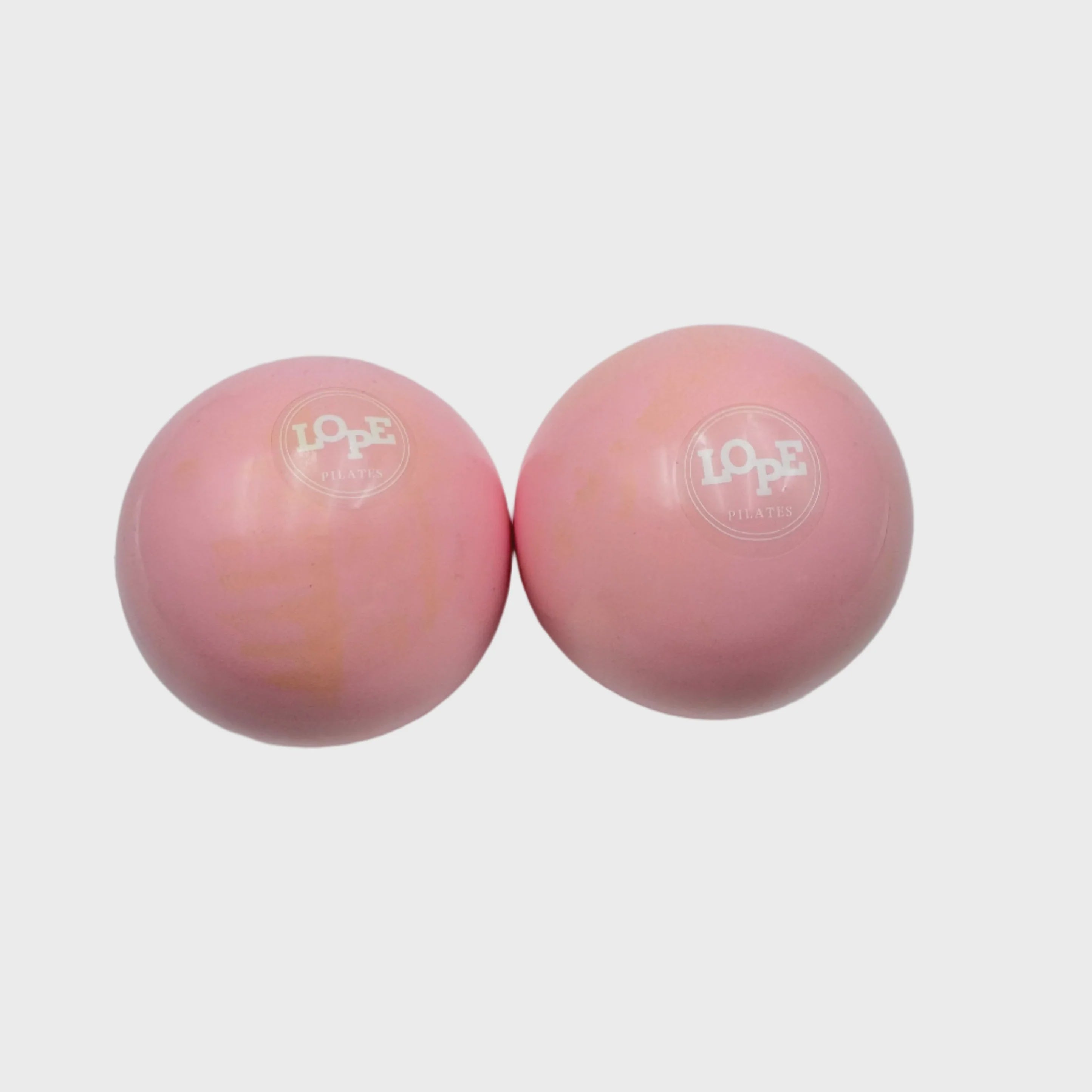 CLEARANCE: Pilates Weighted Ball 1kg - Pink - One Pair