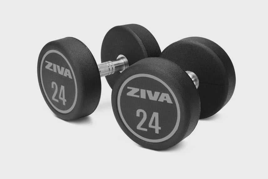 ZIVA ZXP-DBPU-7755-GY Ziva Xp Urethane Dumbbell 5 Kg Grey - PAIR