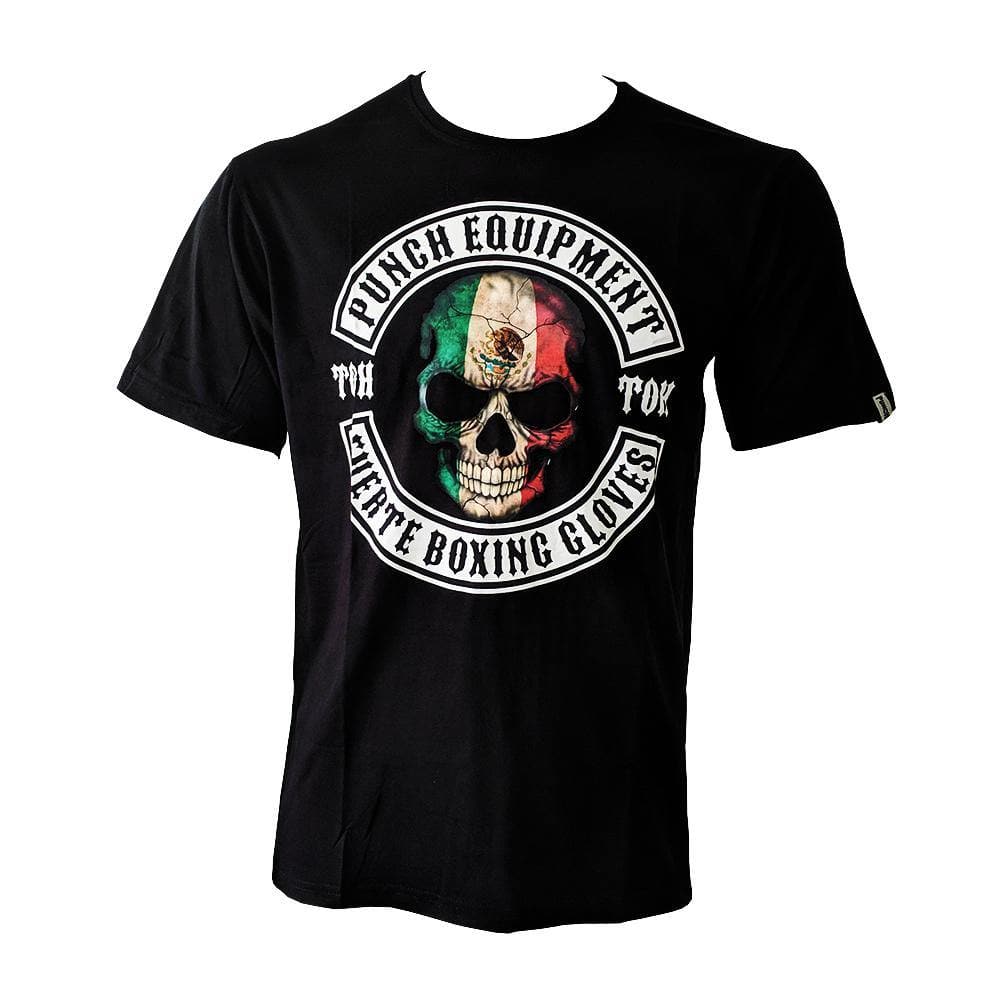 AAA Punch Day Of The Dead Mexican Fuerte T-Shirt Musclemania Fitness MegaStore