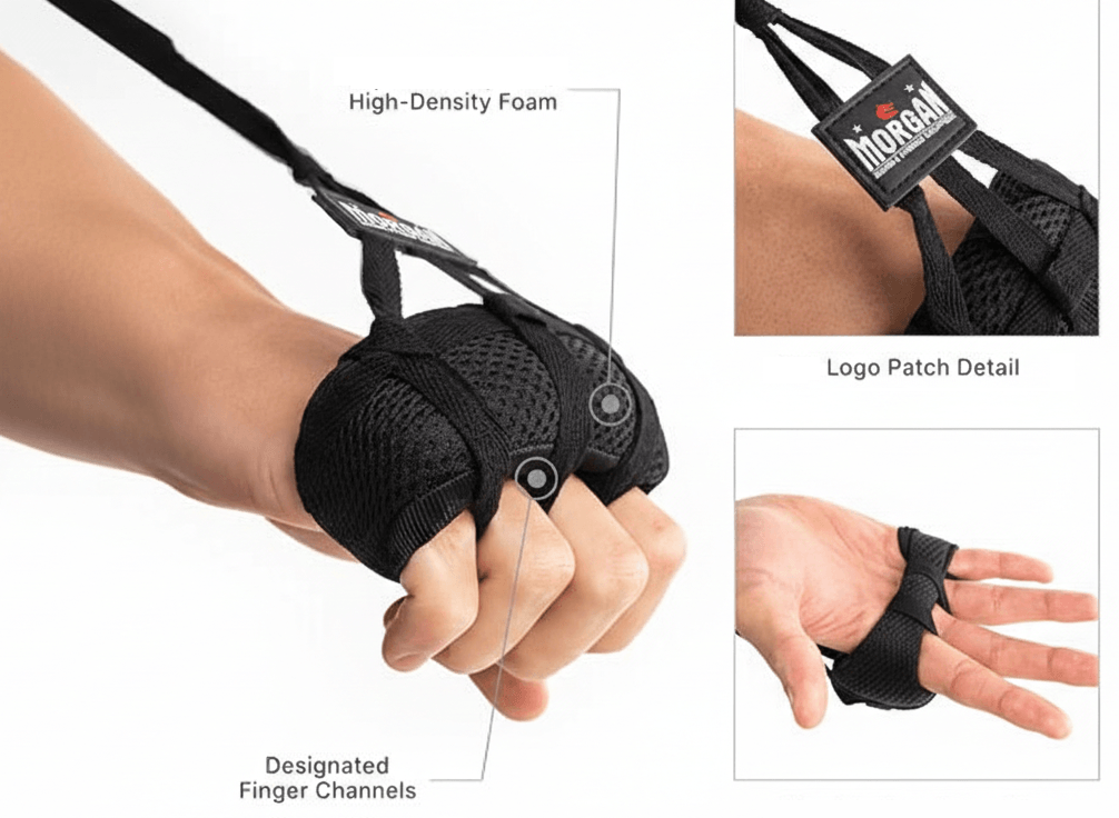 Morgan Knuckle Guard & 3m Hand Wraps