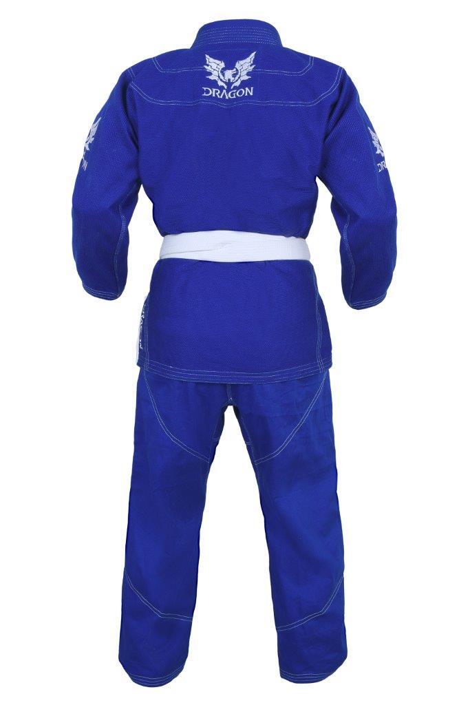 DRAGON V2 450GSM BJJ GI - IBJJF APPROVED (BLUE)