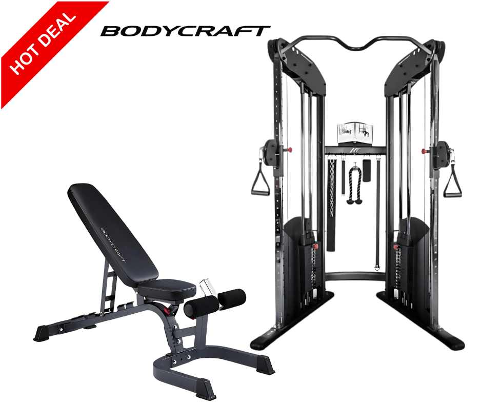 PACKAGE DEAL: BODYCRAFT ELITE FUNCTIONAL TRAINER  PACKAGE