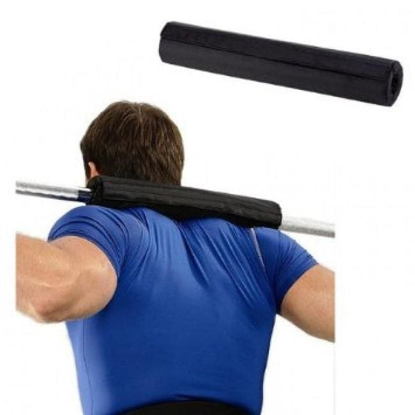 7-Piece Barbell Squat Support Pad with Straps, Hip Thrust Foam