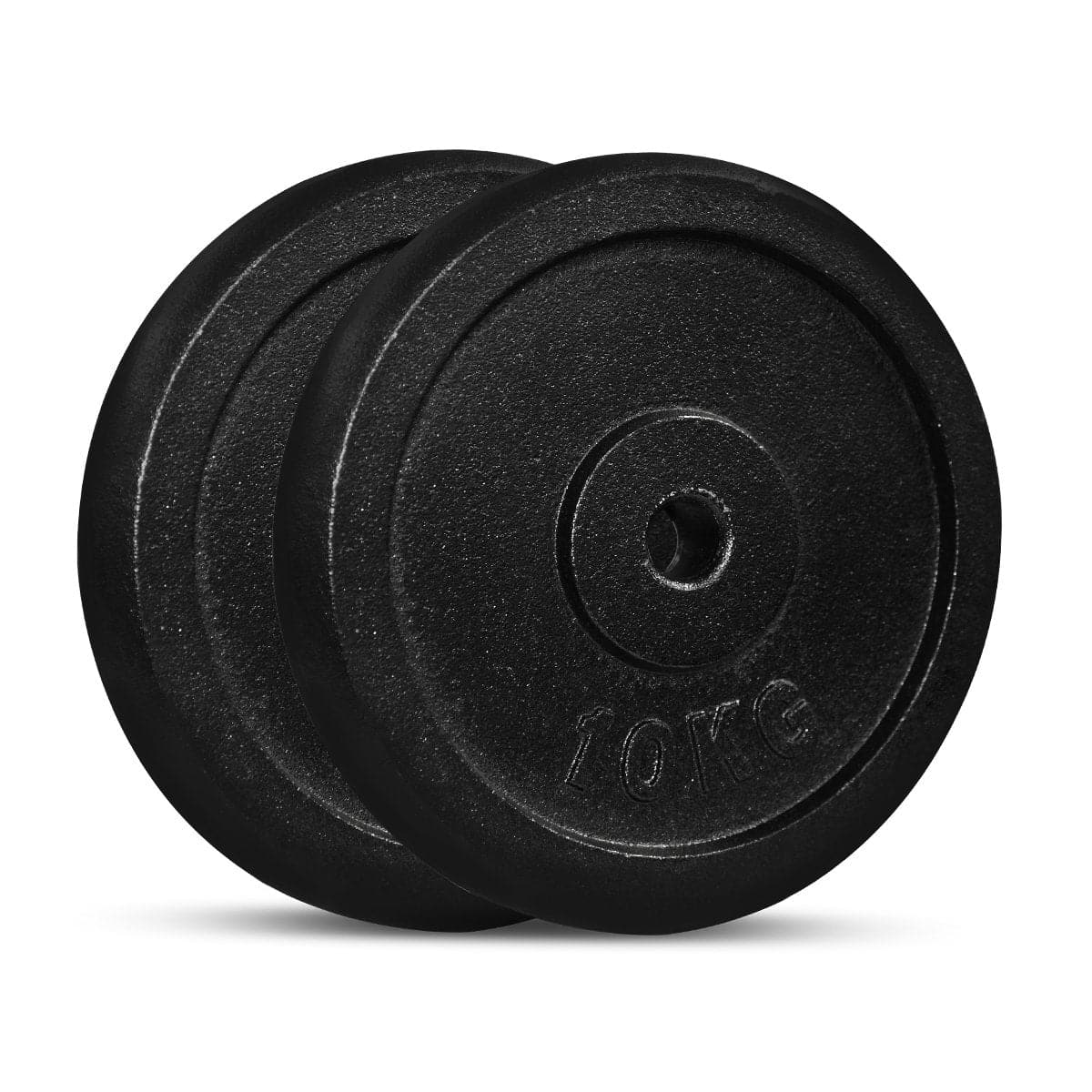 Black Cast Iron Weight Plates (for 25MM bars), Sold in pairs, $4/kg starting from: Musclemania Fitness MegaStore