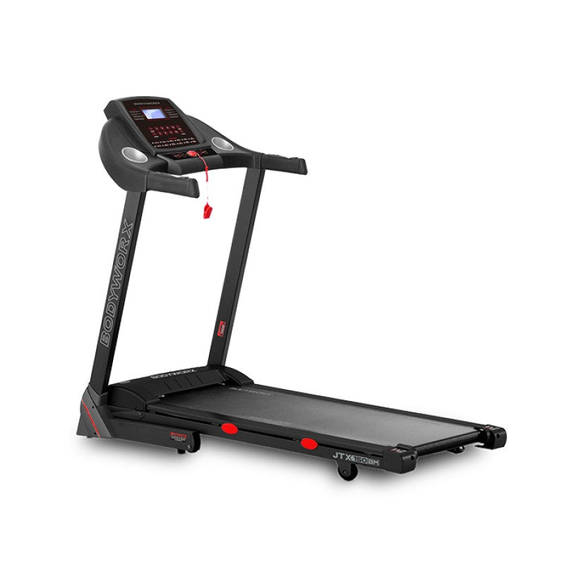 Bodyworx JTX150BM Treadmill | Foldable Home Treadmill with Auto Incline