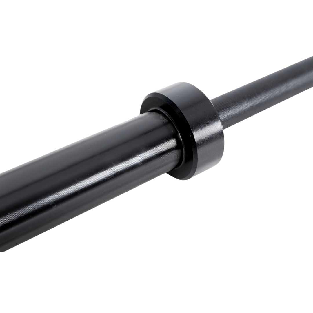 MORGAN 15KG LADIES OLYMPIC BARBELL | BLACK HARDENED CHROME WOMEN’S WEIGHTLIFTING BAR