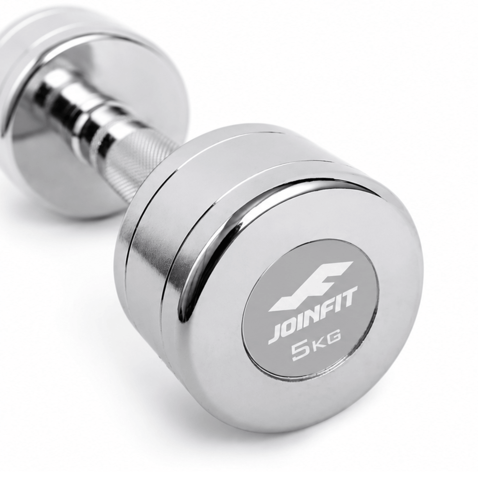 Chrome Dumbbell & Triangle Storage Rack Package | 1–10kg Pairs