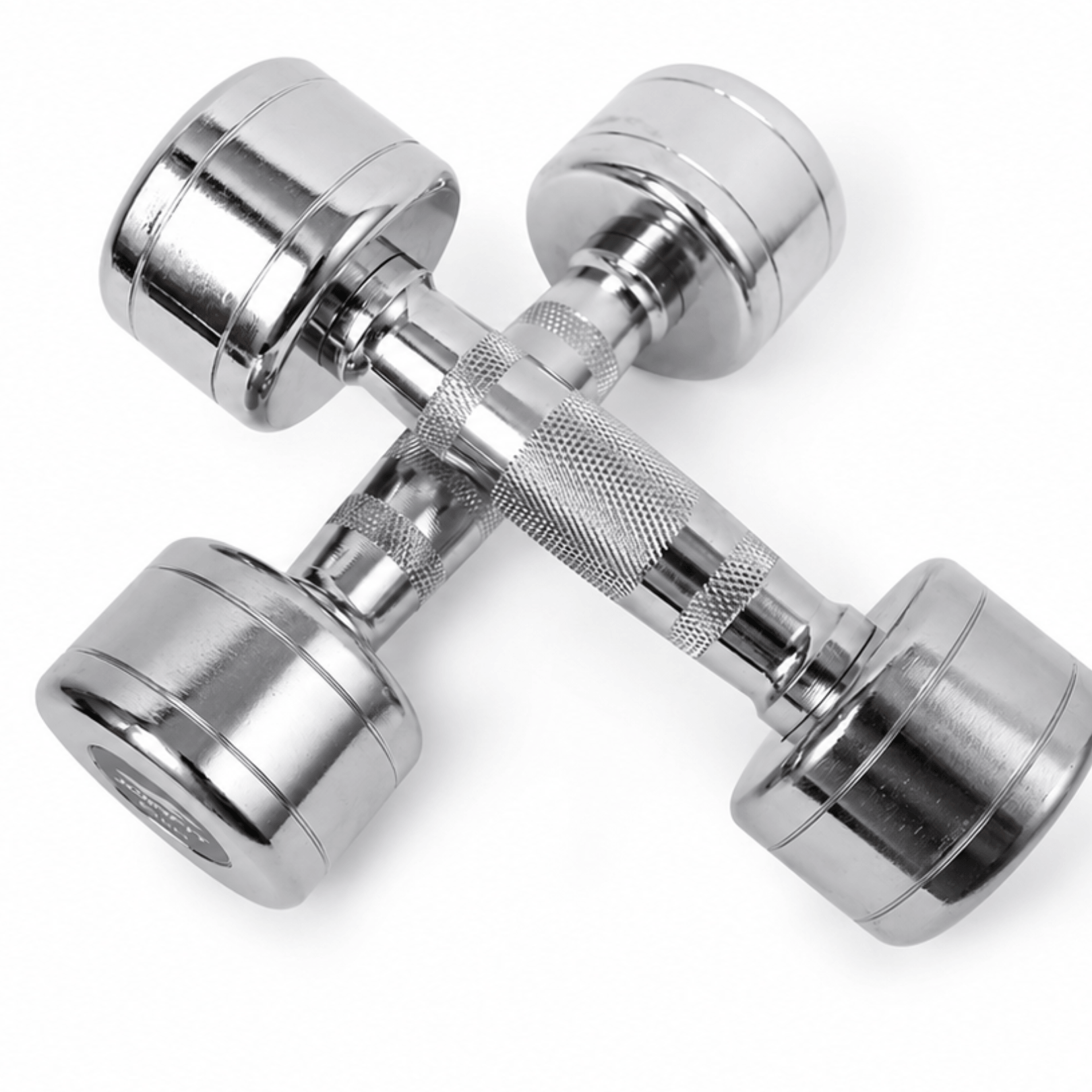 Chrome Dumbbells 1–10kg (Pairs) Package | Premium Solid Steel Dumbbells