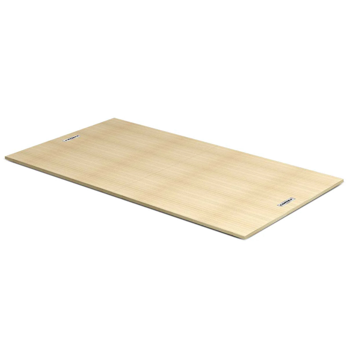 CORTEX Commercial-Grade 50mm Weightlifting Platform V2 with Dual Density Mats Framed Set - Natural (3m x 2m)