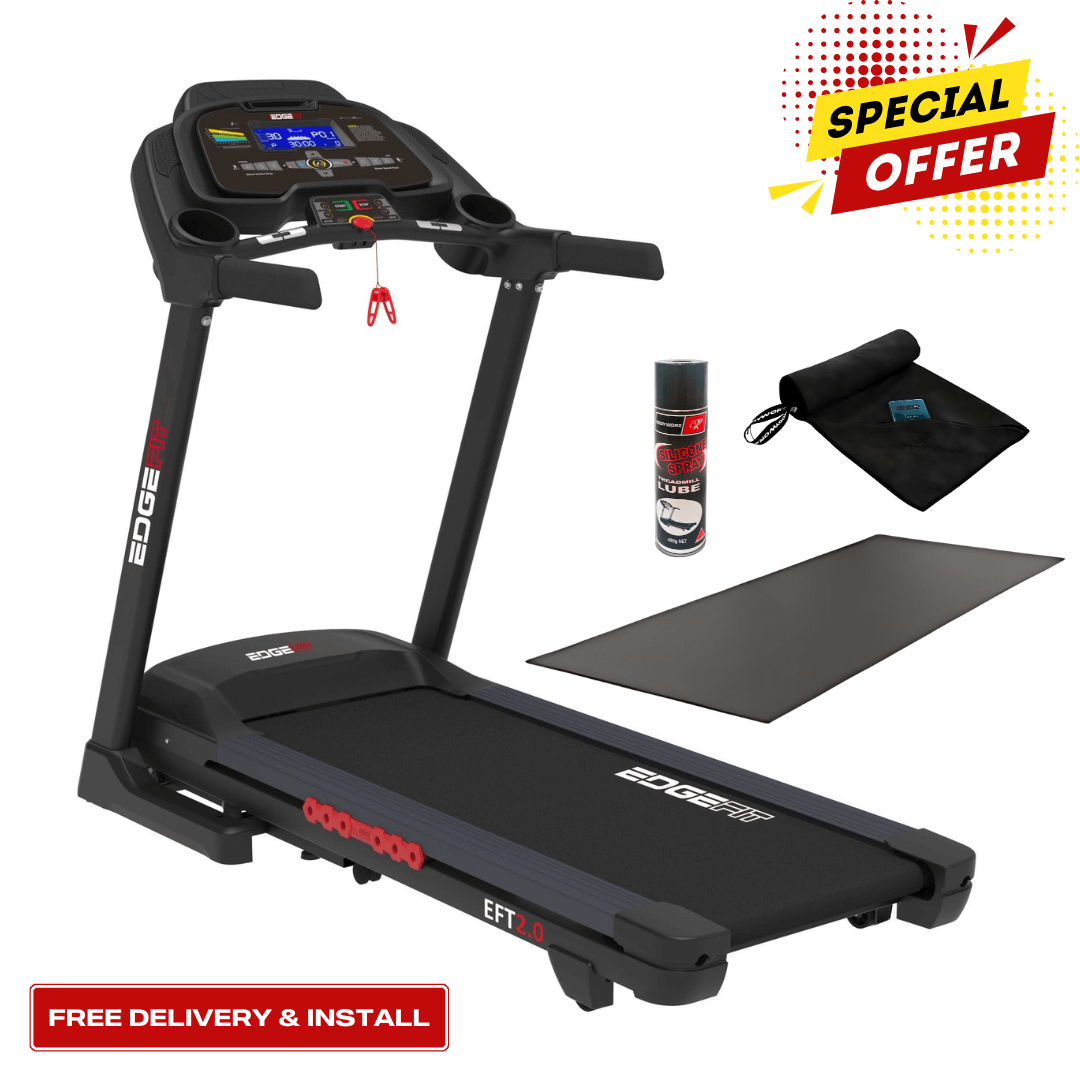 SPRING SPECIAL:  EDGEFIT EFT2.0 ELECTRONIC TREADMILL with USB & MP3