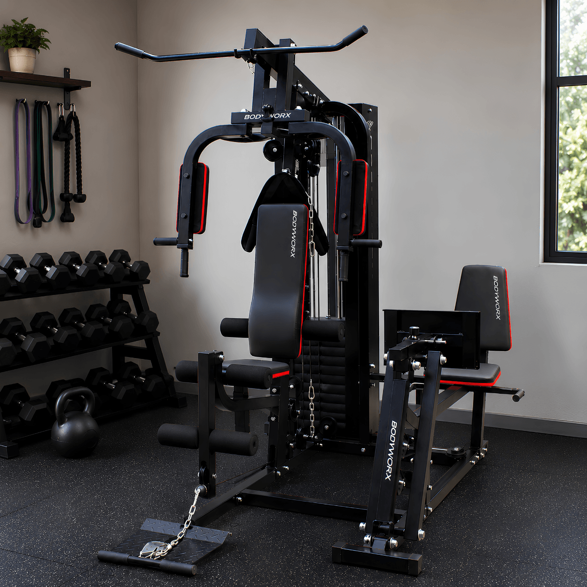 Bodyworx DELUXE-900  Home Gym with Leg Press - EOFY SALE