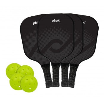 Pivot Badminton Pickleball Half Court Set