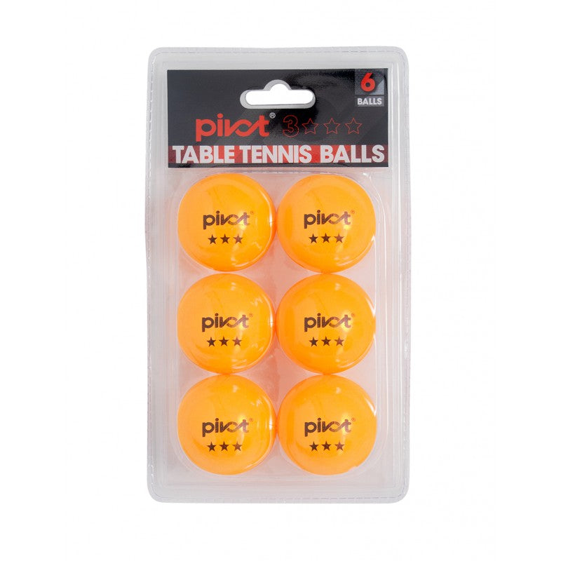 Pivot 3 Star Table Tennis Balls