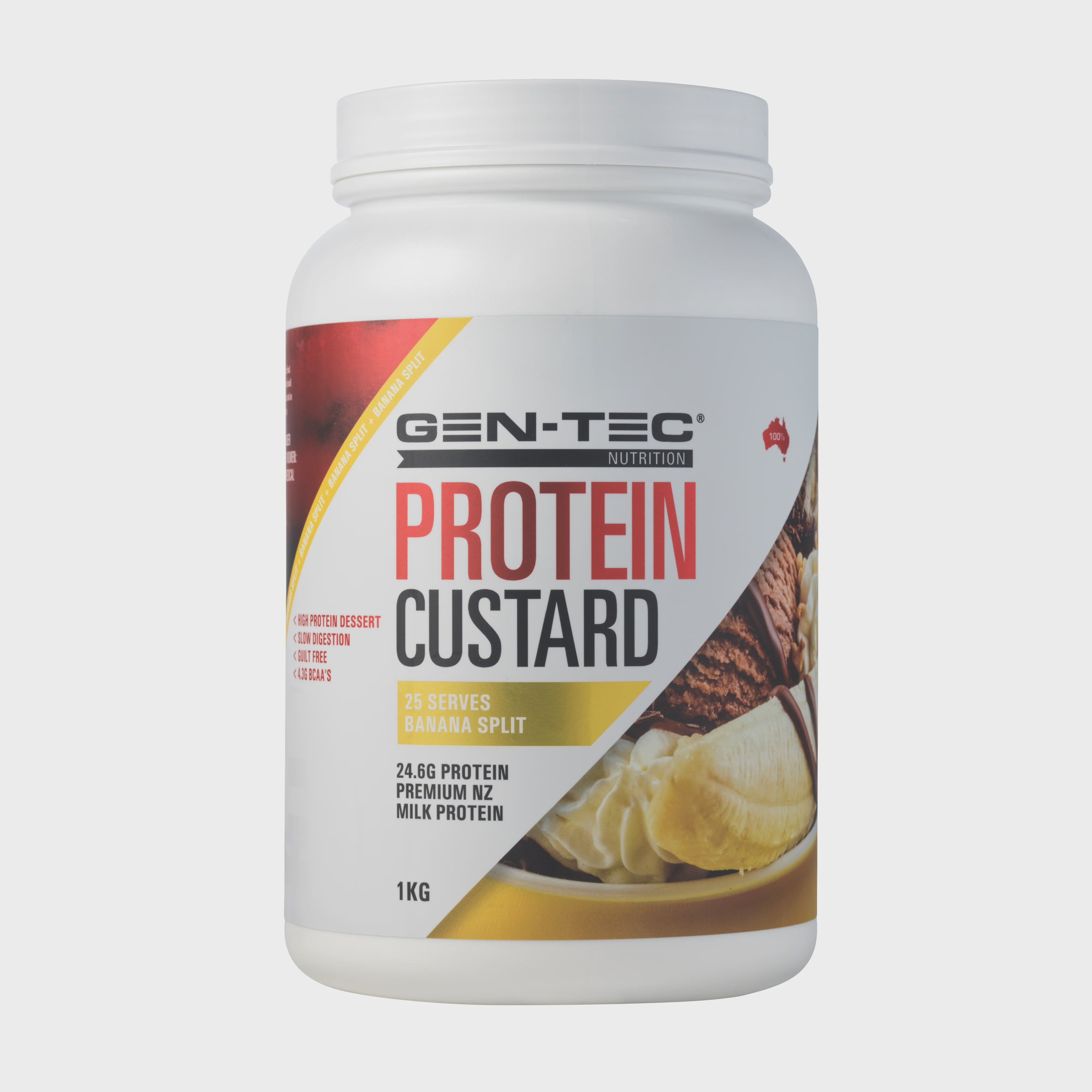 GEN-TEC PROTEIN CUSTARD, 1KG