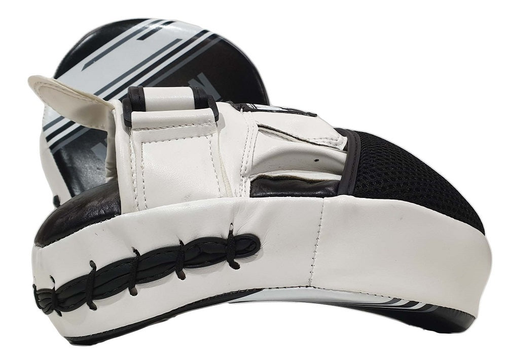 MORGAN AVENTUS LEATHER FOCUS PADS (PAIR) | PROFESSIONAL BOXING & TRAINING MITTS