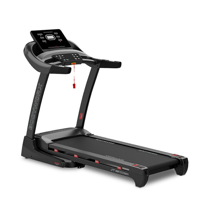 Bodyworx JTX200BM Treadmill | Foldable Home Treadmill with 20-Level Incline