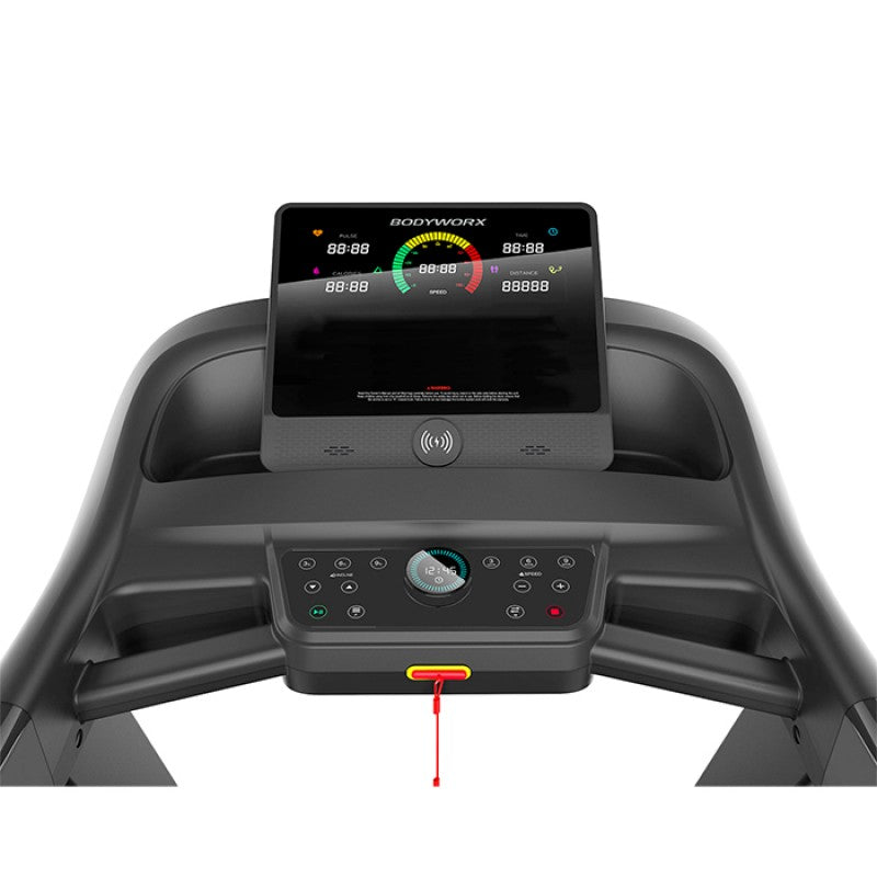 Bodyworx JTX300BM Treadmill | Premium Home Treadmill with 20-Level Incline