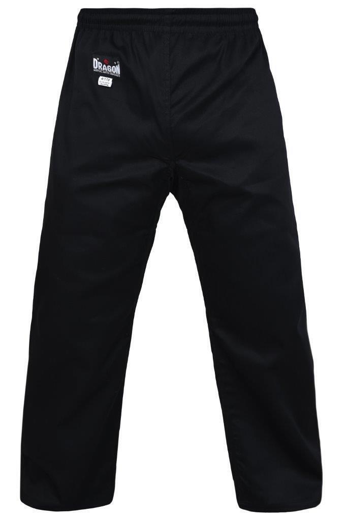 DRAGON BLACK GI PANTS (8OZ)