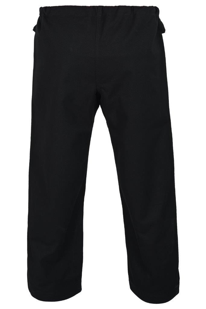 YAMASAKI GOLD DELUXE BRUSHED CANVAS KARATE UNIFORM (BLACK) - 14OZ