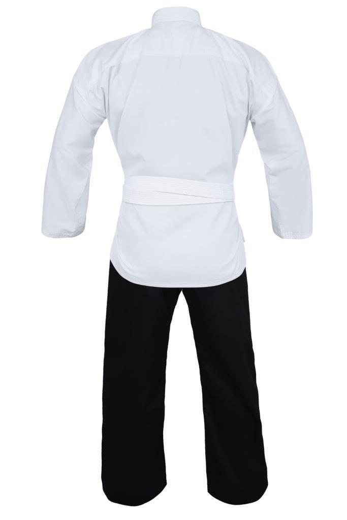 YAMASAKI PRO BLACK & WHITE KARATE UNIFORM (10OZ)