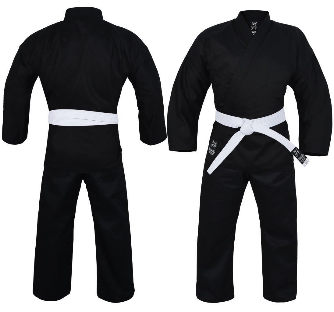 YAMASAKI PRO BLACK KARATE UNIFORM (10OZ)