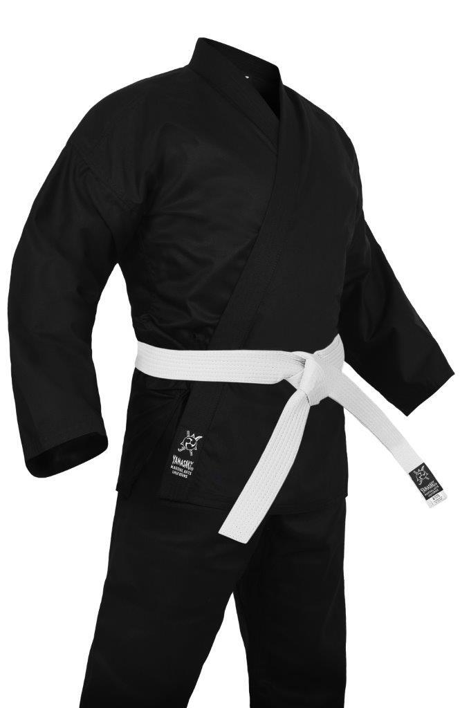 YAMASAKI PRO BLACK KARATE UNIFORM (10OZ)