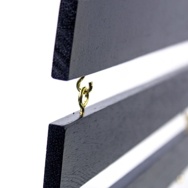 YAMASAKI MARTIAL ARTS BELT RACK | WOODEN BELT DISPLAY FOR KARATE & MARTIAL ARTS RANKS