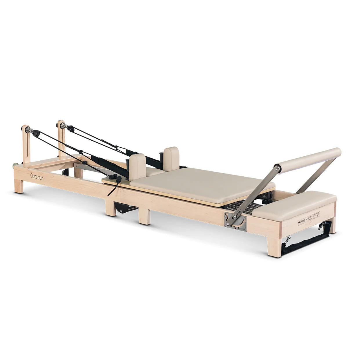 Lifespan Fitness Contour Folding Wooden Pilates Reformer,  Beige - See in Our Menai Showroom Now!