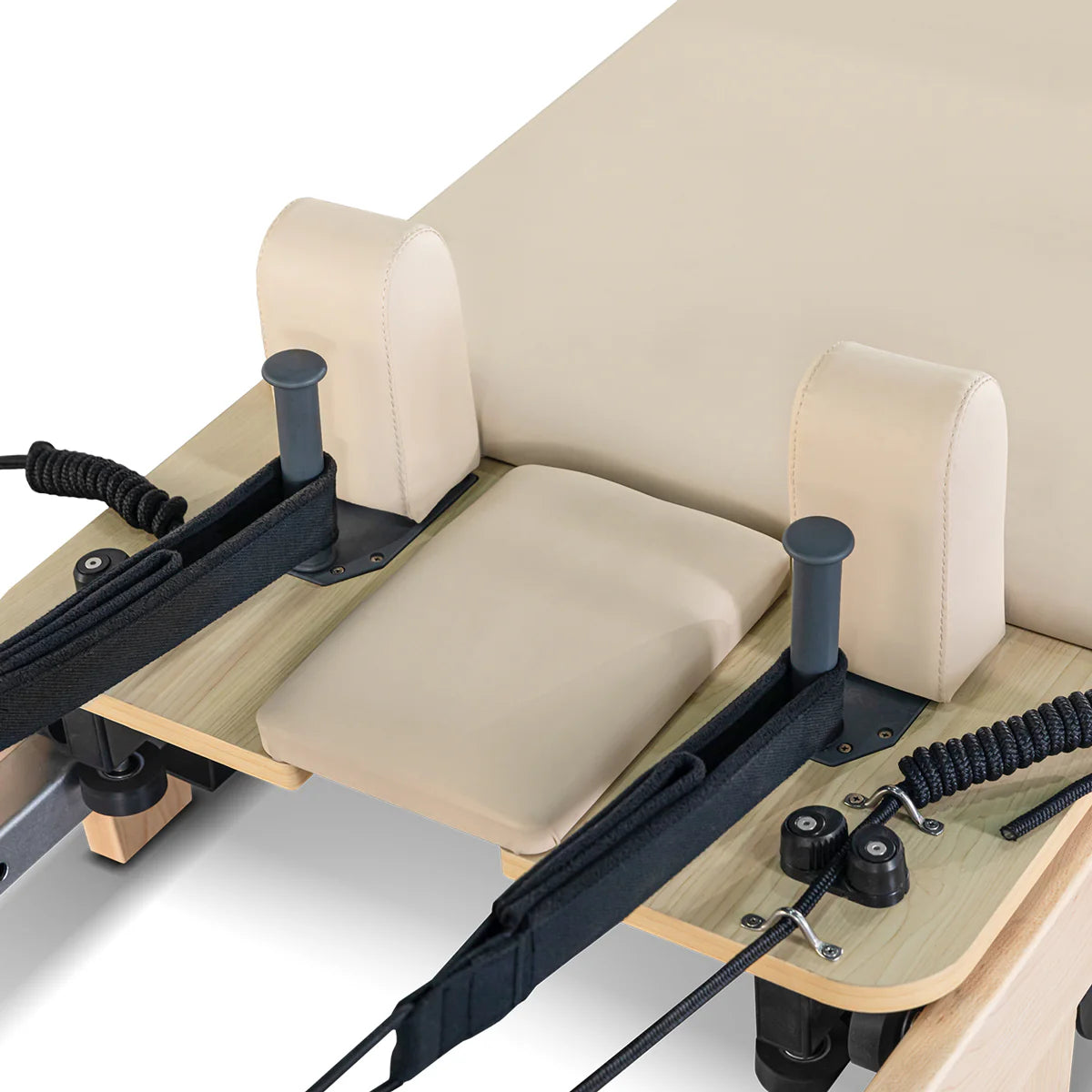 Lifespan Fitness Contour Folding Wooden Pilates Reformer,  Beige - See in Our Menai Showroom Now!