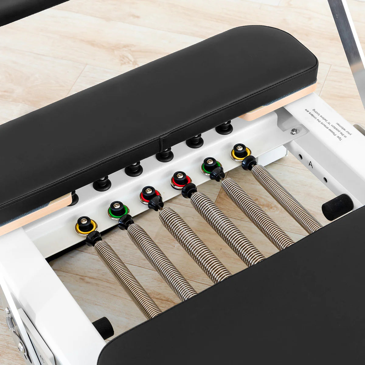 Lifespan Fitness Contour Pro Folding Aluminium Pilates Reformer Machine - Black