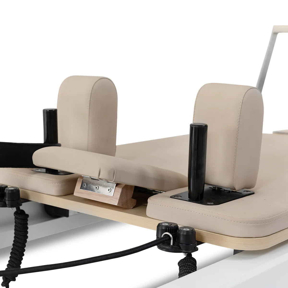 IN STOCK AT MENAI FOR IMMEDIATE COLLECTION : Lifespan Fitness Contour Pro Aluminium Pilates Reformer Bed Set, Beige - (Suitable for Clinics)